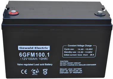Аккумуляторы Gewald Electric 6GFM100 - изображение 1 Аккумуляторы Gewald Electric 6GFM100 - фото 1