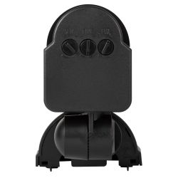 Датчик движения ЭРА MD 04 настенный инфракрасный 1200 Вт угол 180° IP44 черный | Датчики движения