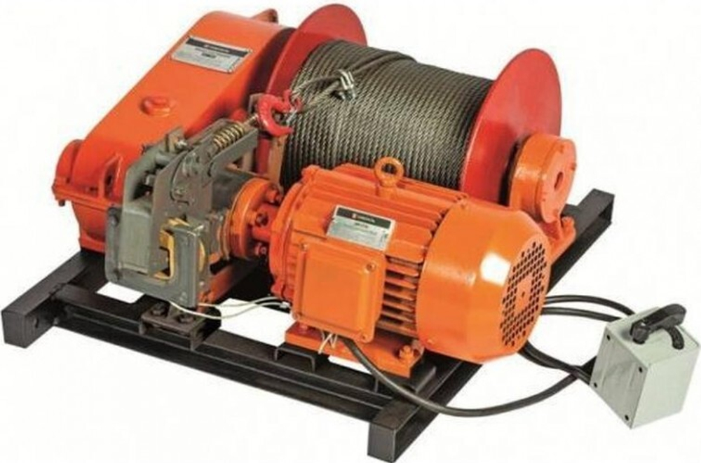 Лебедка электрическая СИБТАЛЬ JM 5т 250м (с канатом) 380В 060 2380 5250