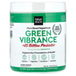 Vibrant Health, Green Vibrance + 25 млрд пробиотиков, версия 21.0, 165 г (5,82 унции)