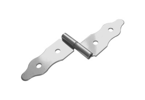 Петля фигурная Домарт 90*260 правая хром  /9396