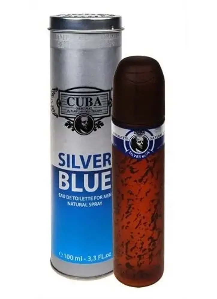 Мужская парфюмерия Cuba Silver Blue EDT 100 мл