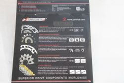 Sprocket driven rear, 40-42-43-45-48-50. JT Pro Series, Model 301 for Honda CRF300 (L-Rally). Light Steel