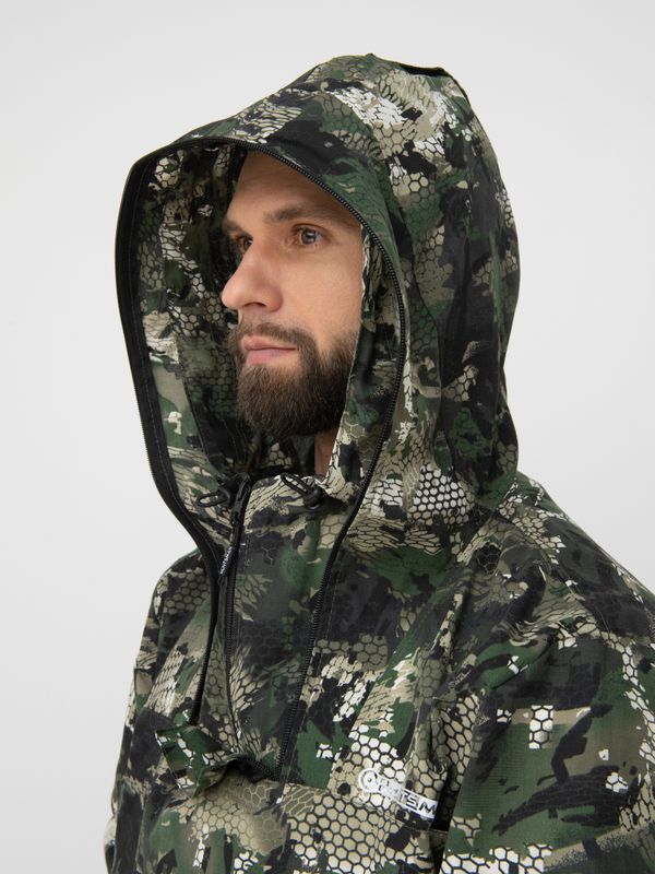 Костюм летний Антигнус-Люкс ткань Сорочка цвет Зелёный питон