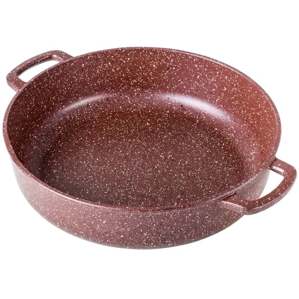 Жаровня литой алюминий 3,5л 26*7см «Шоколад» ж261аш