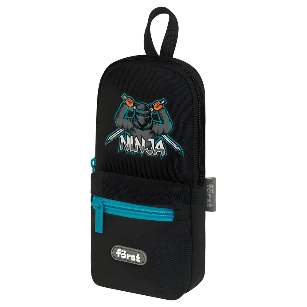 Пенал мягкий 1 отделение, 1 карман, 210*90*40 Först "Ninja", текстиль