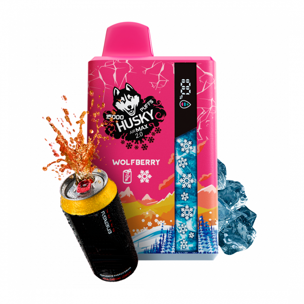 Одноразовая электронная сигарета Husky Airmax 2.0 - Wolfberry (15000 затяжек) Одноразовая электронная сигарета Husky Airmax 2.0 - Wolfberry (15000 затяжек)