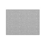 Коврик для сушки посуды из микрофибры, 31х47 см, тиснение "ОРНАМЕНТ" СЕРЫЙ, 330 г/м2, BOOMHOUSE (БУМХАУС), 701153