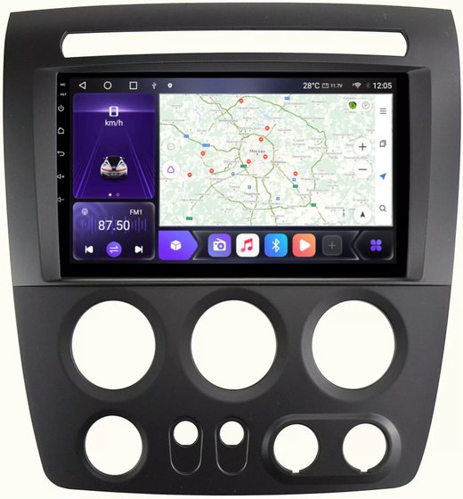 Магнитола для Hummer H3 - Carmedia OL-9299 Android 10, 8-ядер, SIM-слот