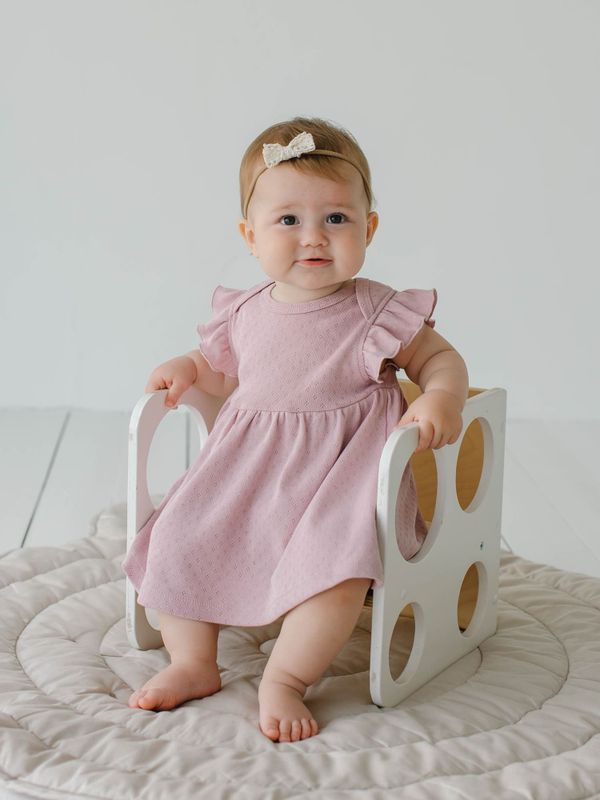 Платье-боди с крылышками 