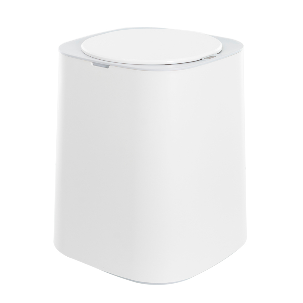 Ведро для мусора сенсорное, квадрат, Foodatlas JAH-7910, 11 л (белый)