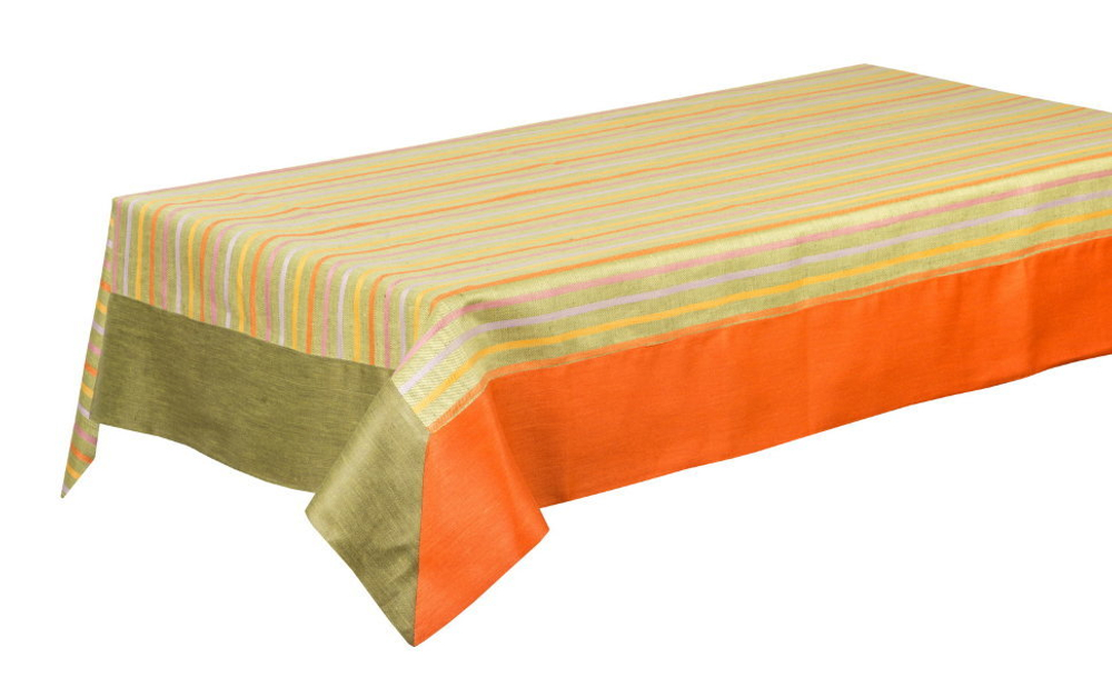 Скатерть 175x240 Zanotto 175*240 Понза салатовая