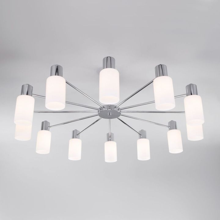 Потолочная люстра Eurosvet Vegga 70160/12 хром Smart