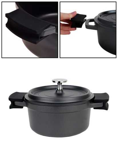 Кастрюля 1,5 л. Kamille KM 4450 серия FRANCE из литого алюминия с антипригарным покрытием