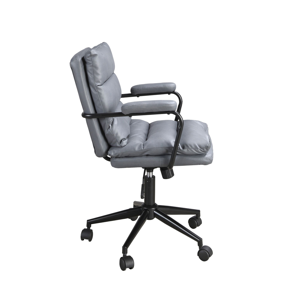 Вращающееся офисное кресло Angel Cerda 4155 из серой ткани