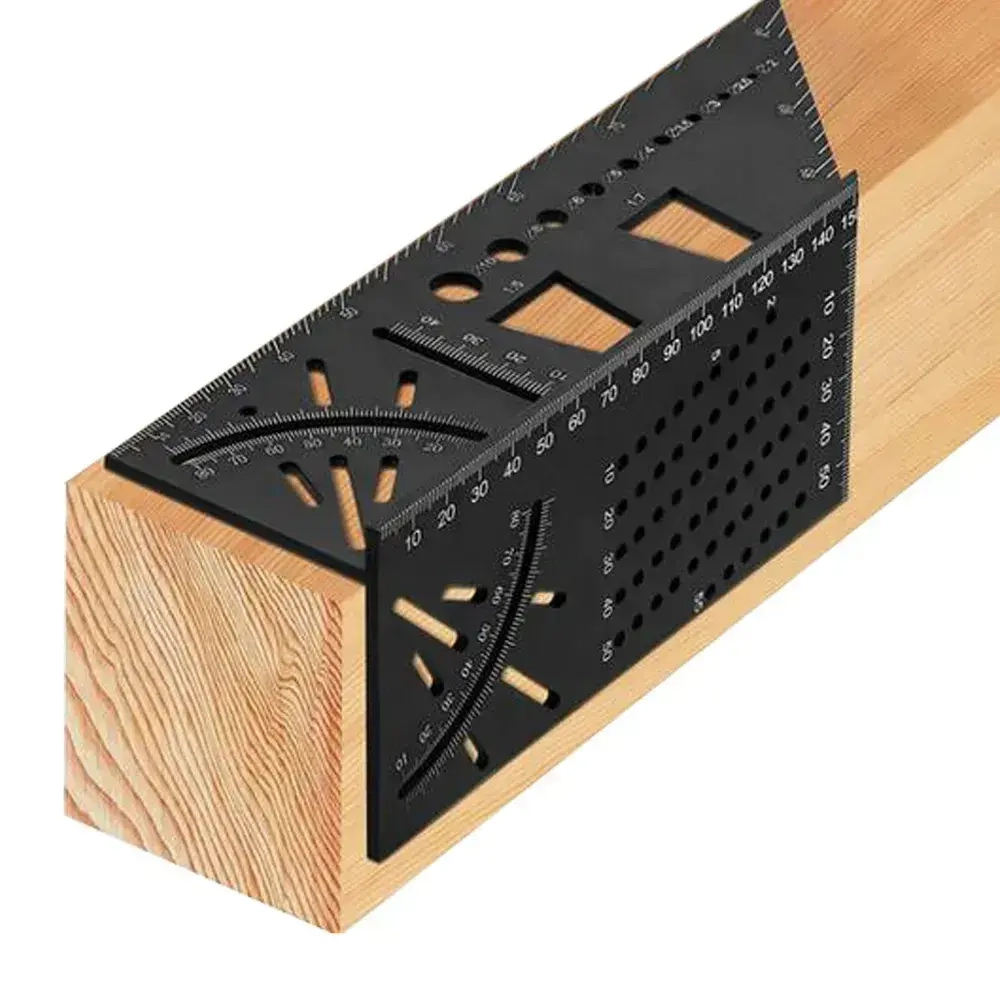 Линейка/угольник 215мм х 15.5мм, Металл