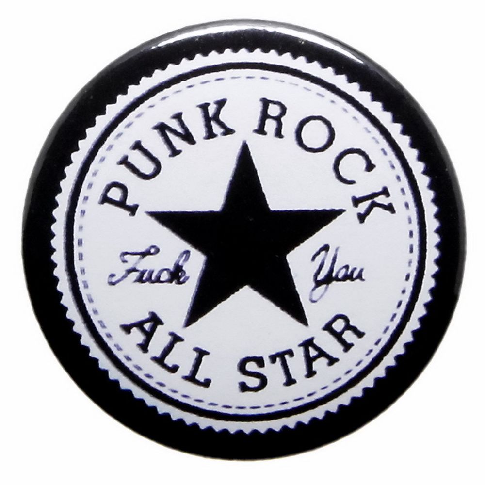 Значок Punk Rock All Star (110)