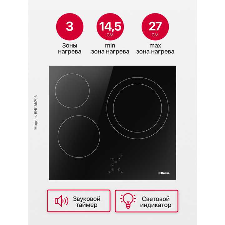 Электрическая панель Hansa BHC66206