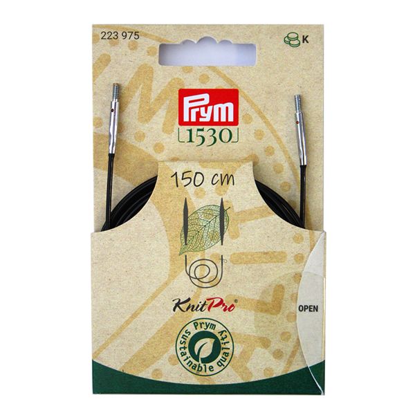 Леска съемная 150 см, 1 шт, Prym Natural 223975
