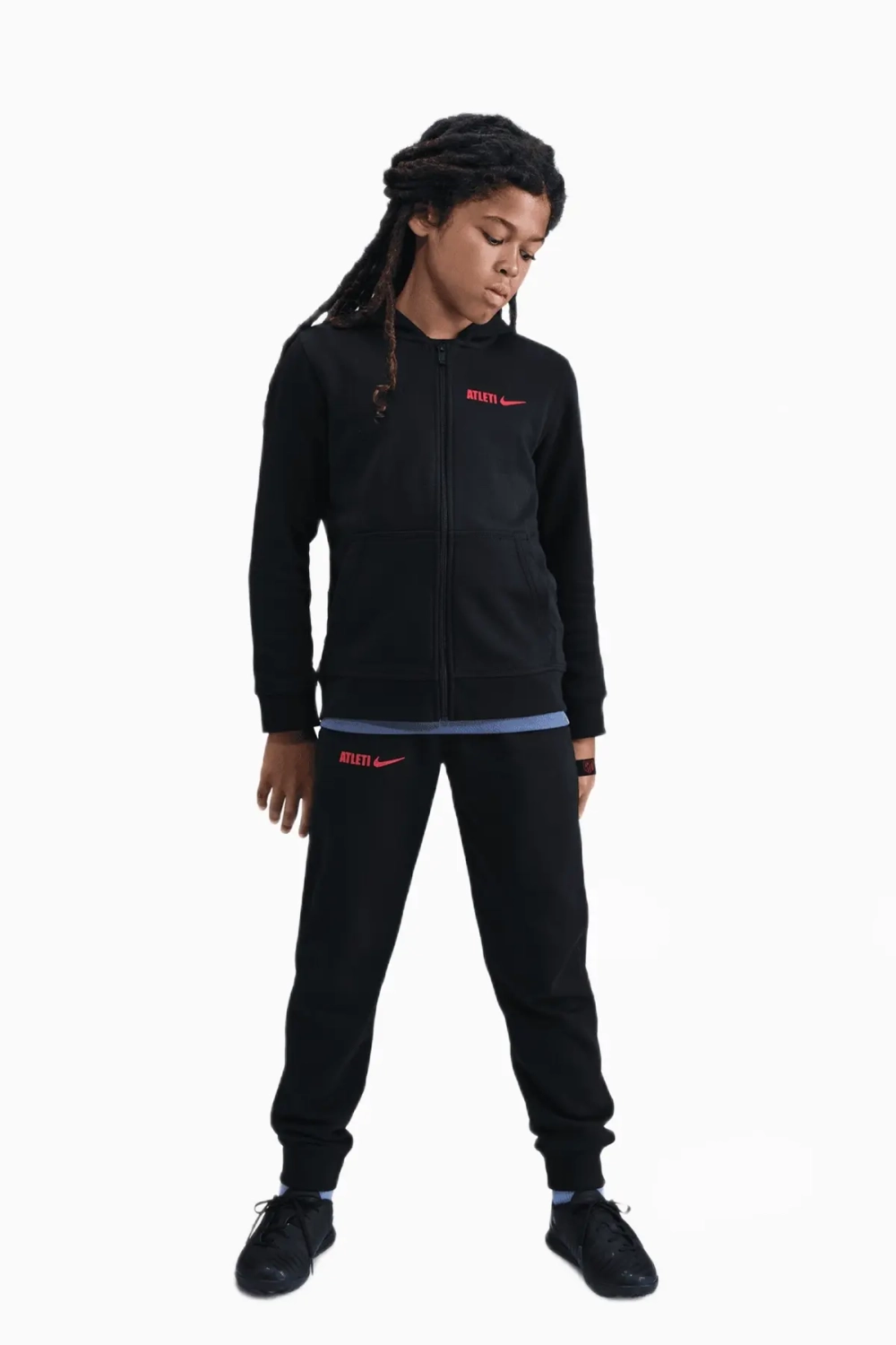 Кофта Nike Atletico Madrid 25/26 Club Junior - черный