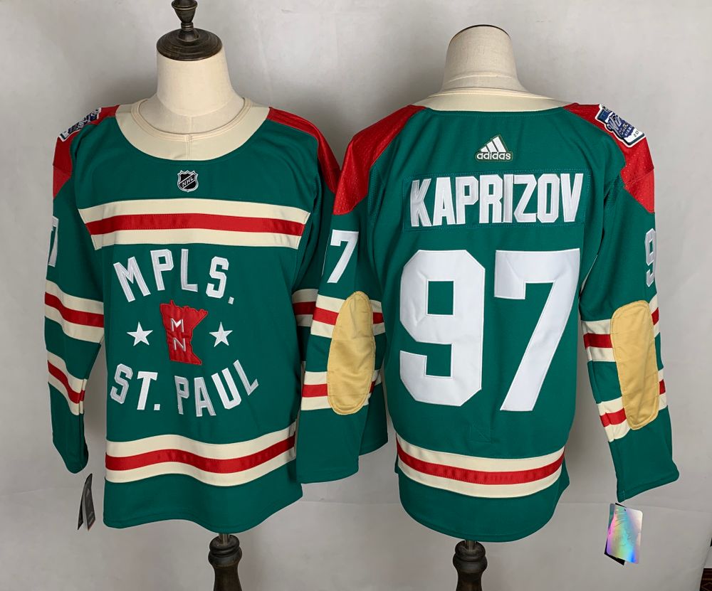 Хоккейное NHL джерси Кирилла Капризова - Minnesota Wild