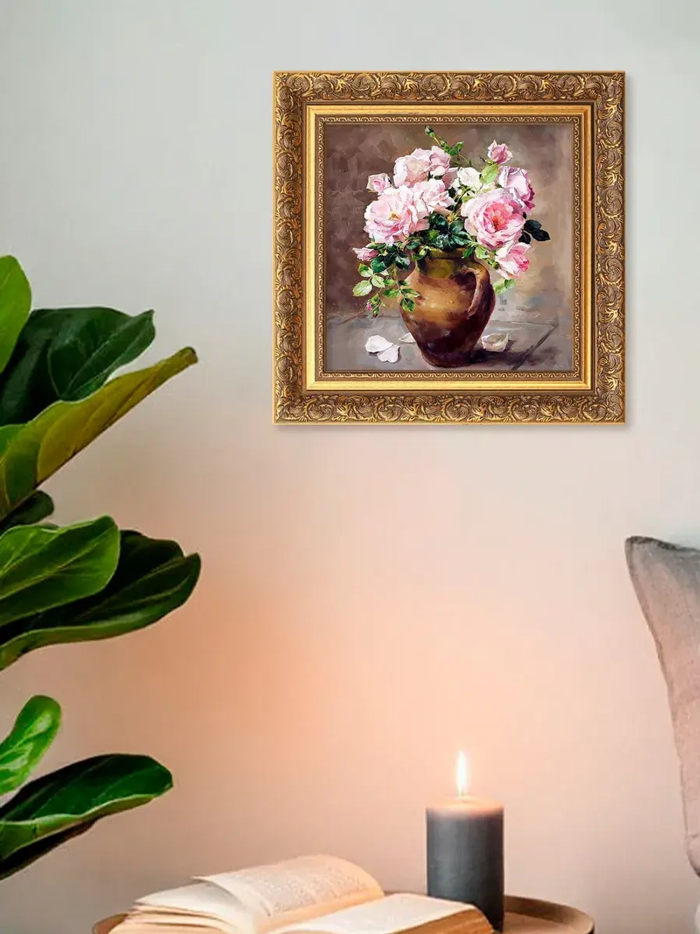 Картина на стену интерьерная на холсте 27*27 см