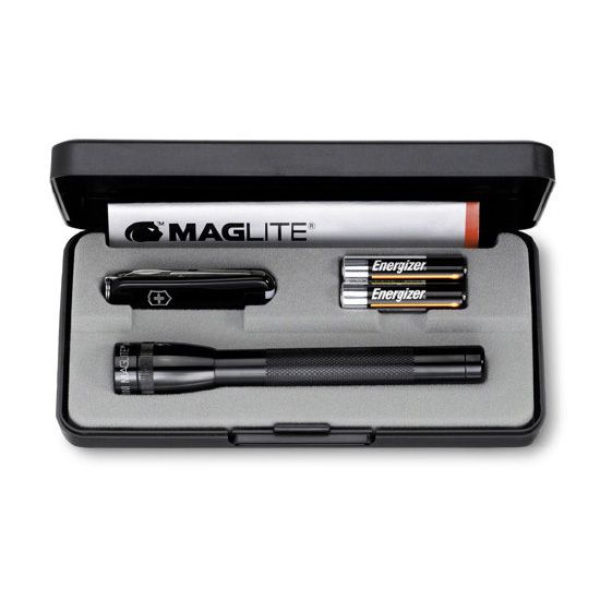 Набор нож Victorinox и фонарь Maglite