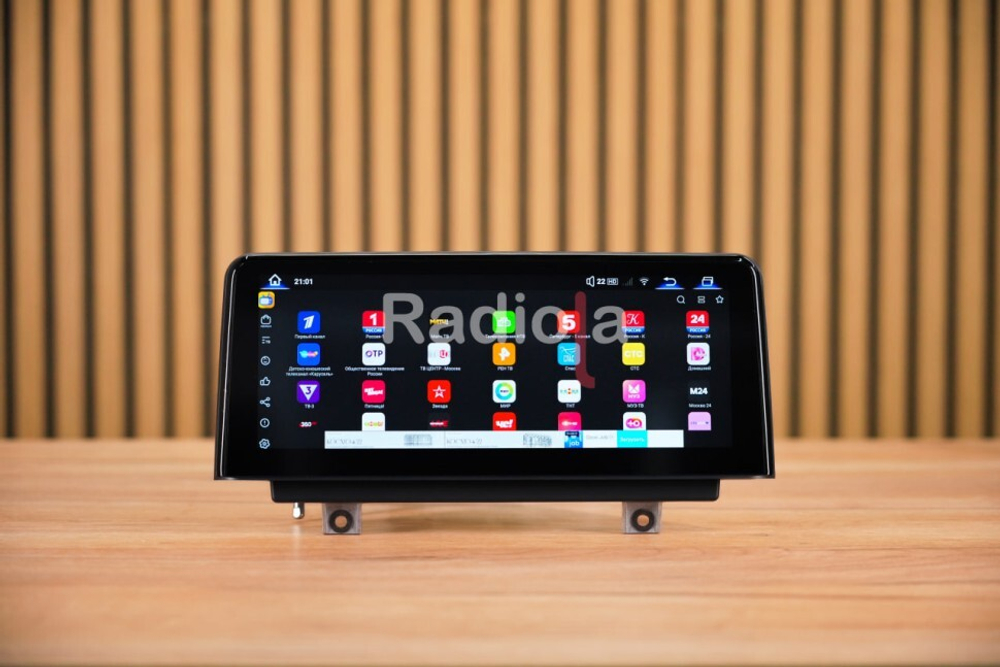 Магнитола для BMW 3-серия F30 2012-2016, 4-серия F36, F32 NBT - Radiola RDL-6213-L монитор 10.25" на Android 13, 8Гб+128Гб, CarPlay, 4G SIM-слот