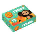 Гуашь 12 цветов 17,5 мл "Чебурашка" (Мульти-Пульти)