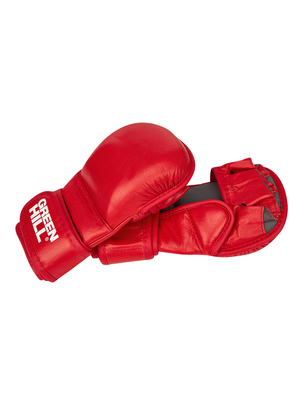 MMA-0117u Перчатки для боевого самбо FIAS красные