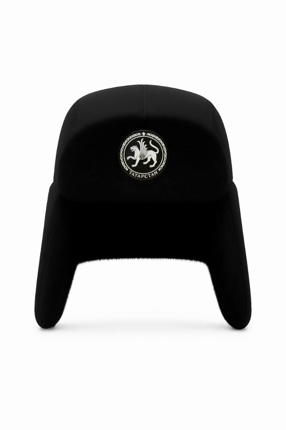 ALGA x Rubin Шапка-ушанка с отделкой из эко-меха