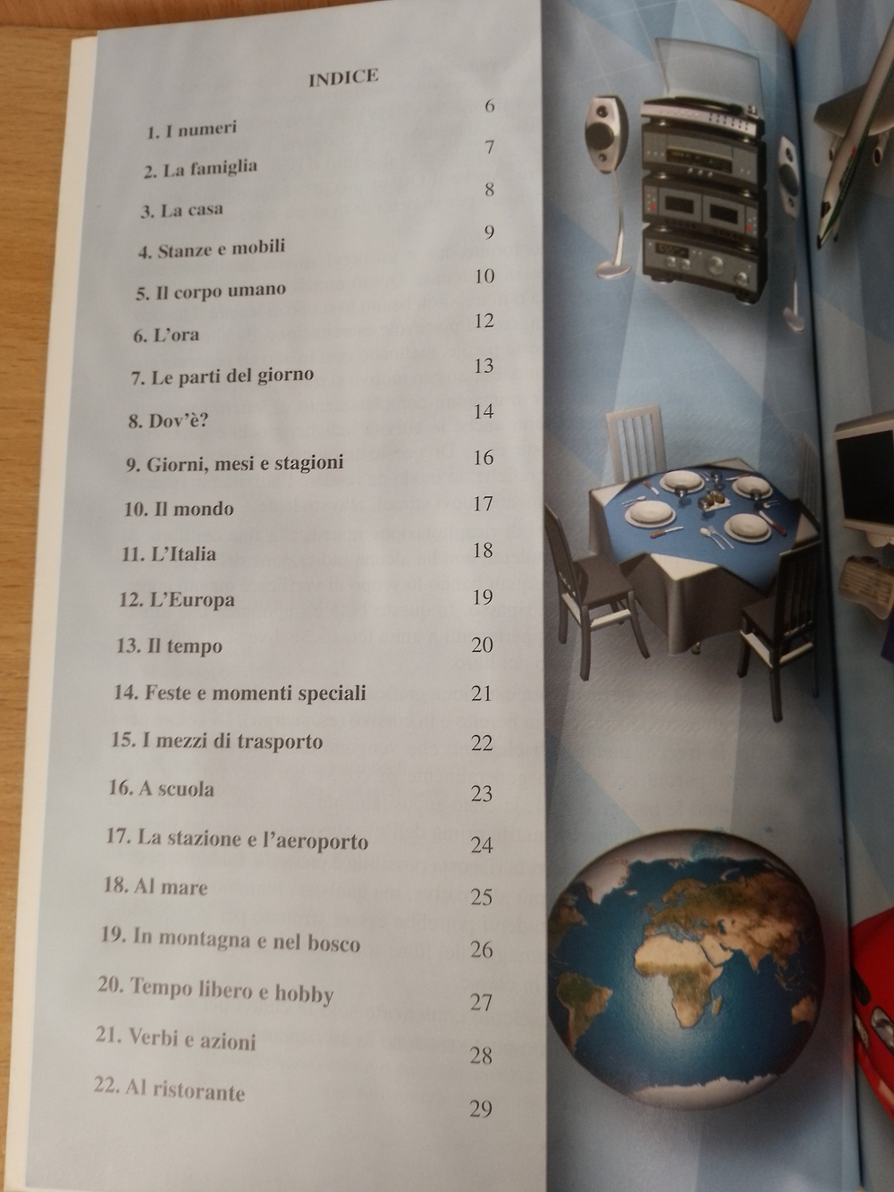 Vocabolario Visuale Quaderno degli esercizi