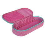 Пенал 220х90х50мм с карманом на молнии "Слушай музыку!"