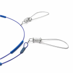 Кукан металлический (трос) 5-ти карабиновый Три Кита