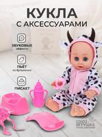 Пупс функциональный с аксесс., коробка ZL9920-H