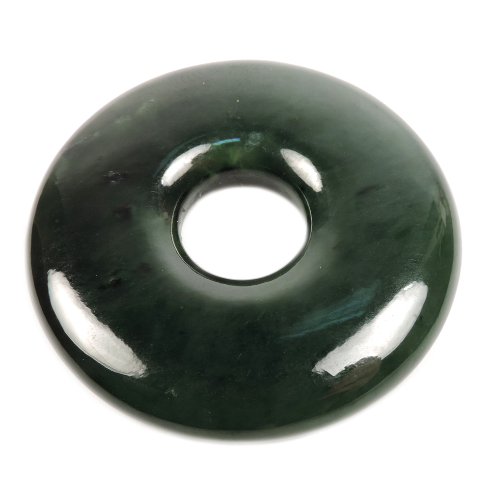 Кулон "Диск Би" нефрит асс.