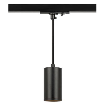 Трековый светильник однофазный ЭРА TR45-GU10 S BK подвесной под лампу GU10 черный