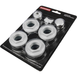 F011-1/2 ROMMER 1/2 монтажный комплект 7 в 1 (RAL9016)