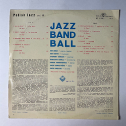Винтажная виниловая пластинка LP Jazz Band Ball Orchestra (Польша 1966) Польский Джаз