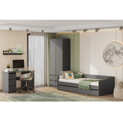 Стол письменный 120 см Денвер, графит