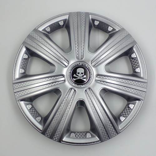 Колпаки на колеса с эмблемой Череп и Кости R14 4 шт