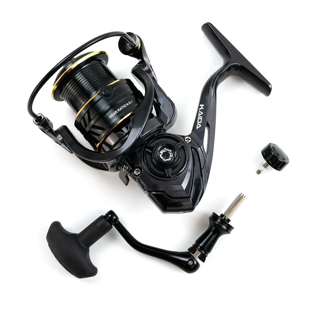 Безынерционная катушка Kaida ASTORE 2000F (5+1BB, мет. шпуля)
