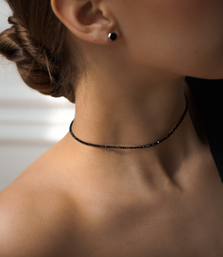 Чокер со шпинелью Black