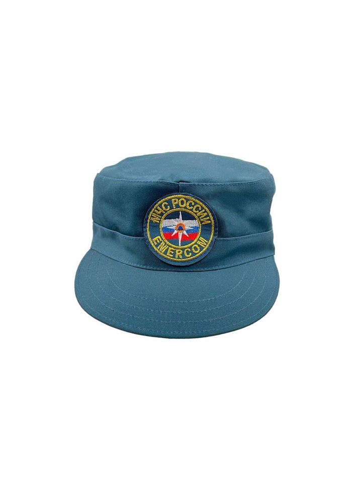 Кепка МЧС (ткань патруль, морская волна)