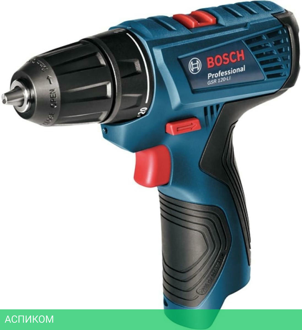 Дрель-шуруповерт Bosch GSR-120 кейс в комплекте (0.601.9G8.020)