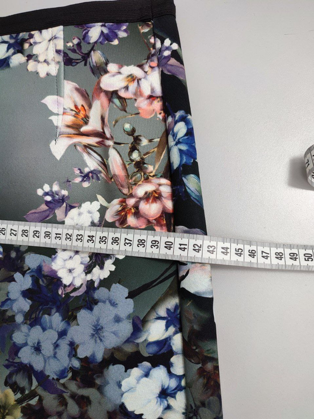 Юбка TopShop с цветочным принтом 40 размер
