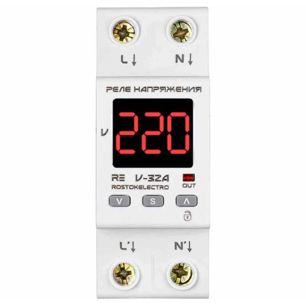Реле напряжения ROSTOKELECTRO RE V-32А