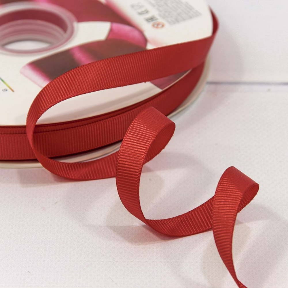 Лента Репсовая 1,2см х 110м (Красный)