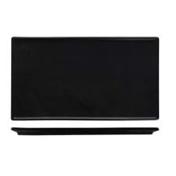 Блюдо прямоугольное 30*17 см Organic Black фарфор P.L. Proff Cuisine [3]