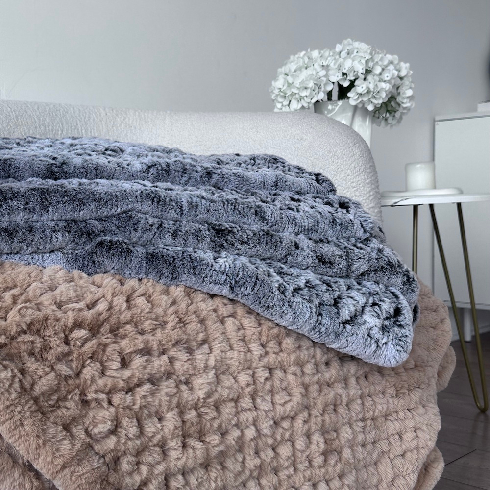 плед натуральный мех